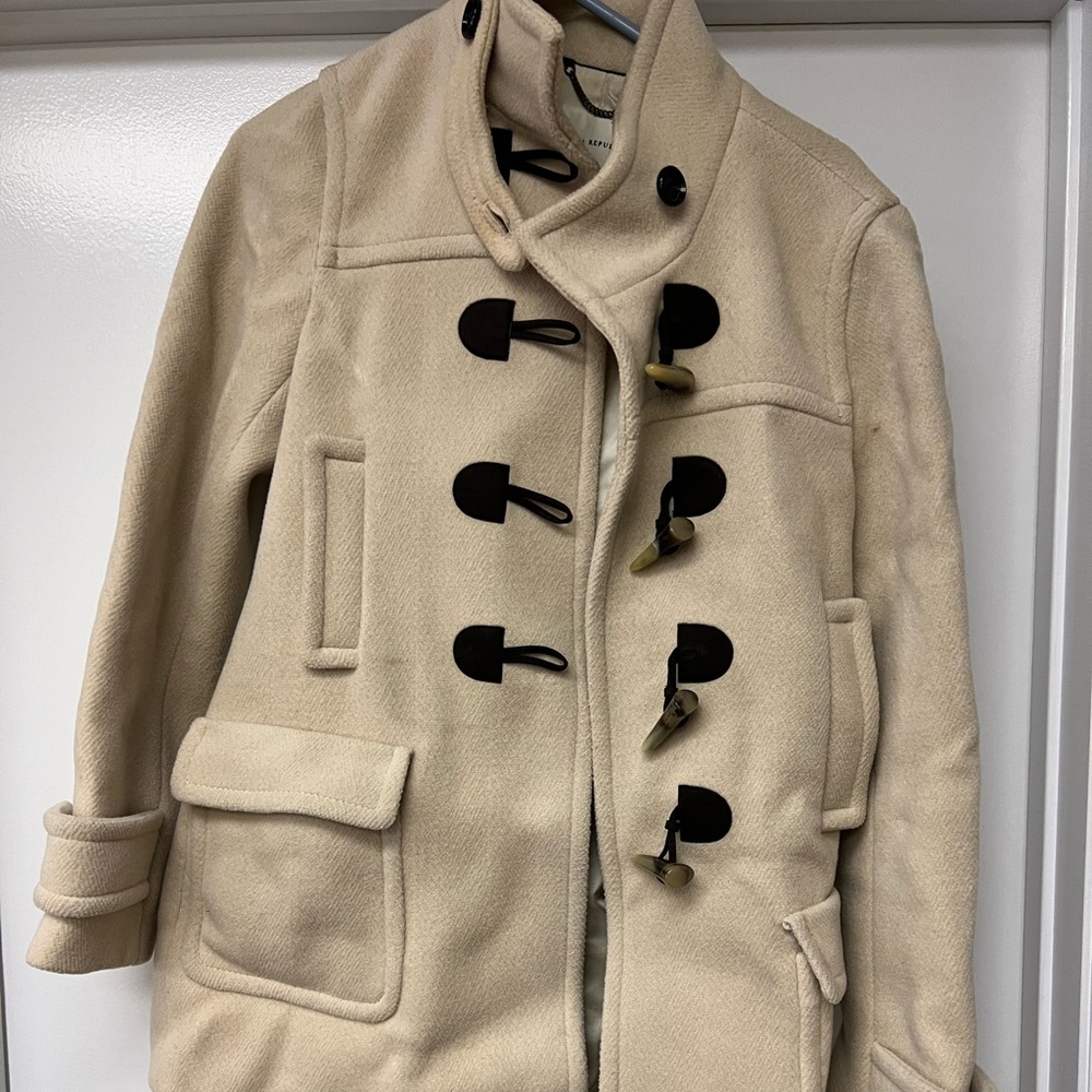 Woman's Banana Republic Wool Toggle Coat